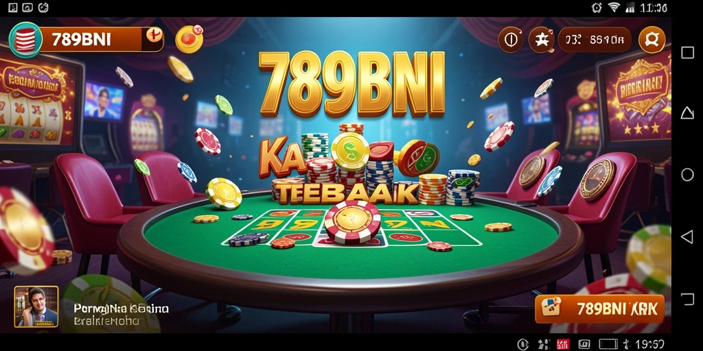 Tampilan gameplay Kasino yang mendebarkan di 789BNI.
