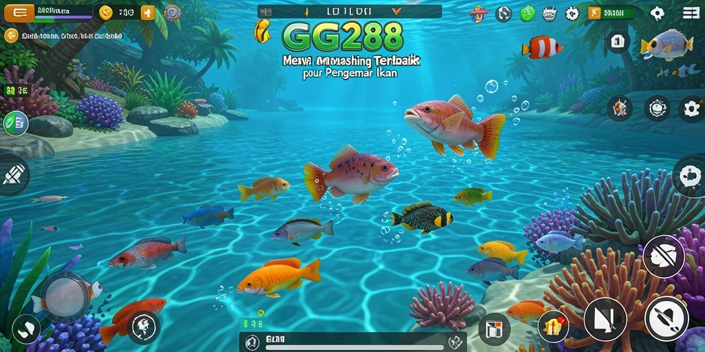 Screenshot utama GG288 menampilkan gameplay memancing yang seru dan menantang.