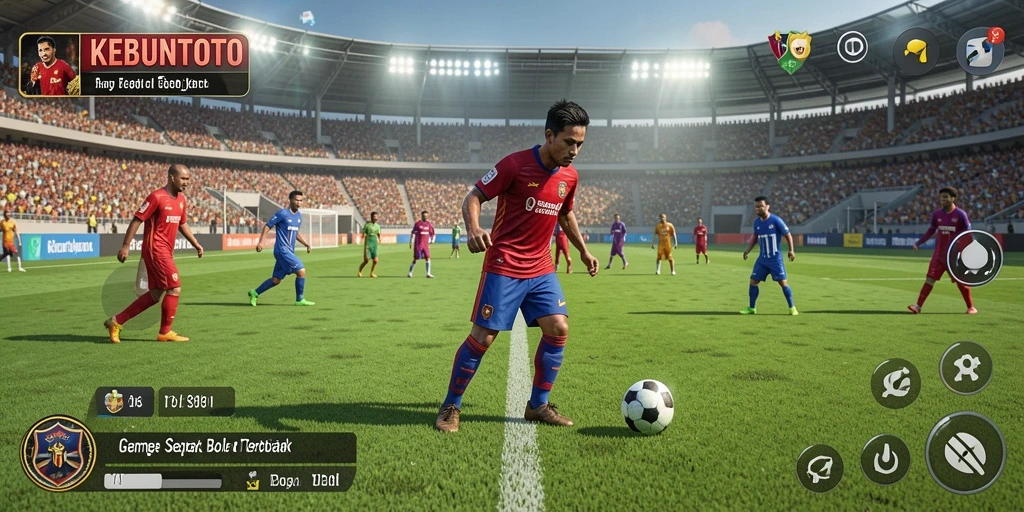 Tampilan gameplay KEBUNTOTO yang seru dan menarik.