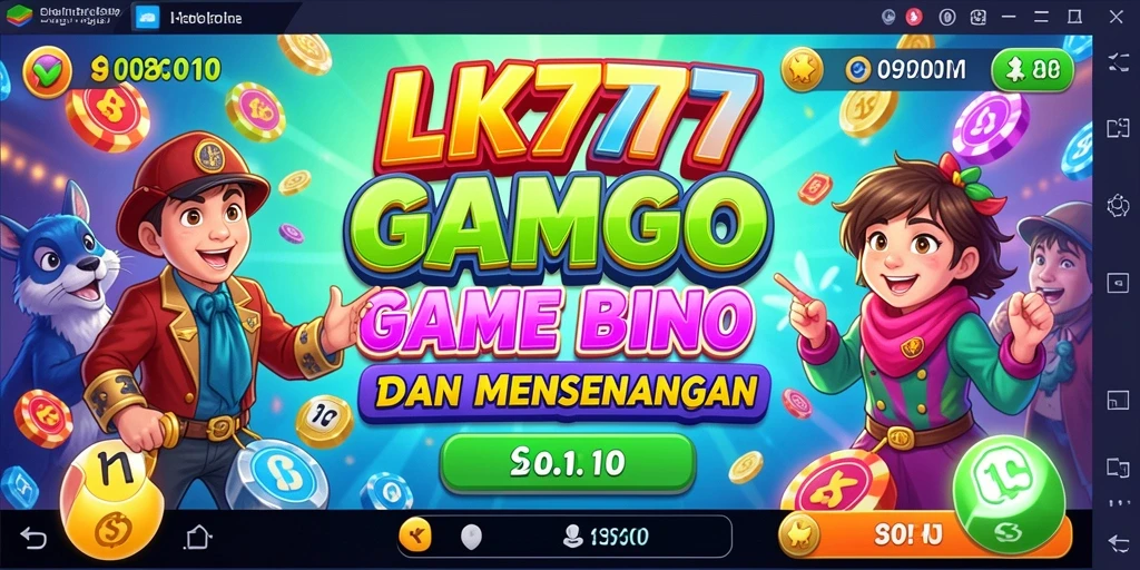 Tampilan gameplay LK777 yang seru dan interaktif dalam permainan Bingo.