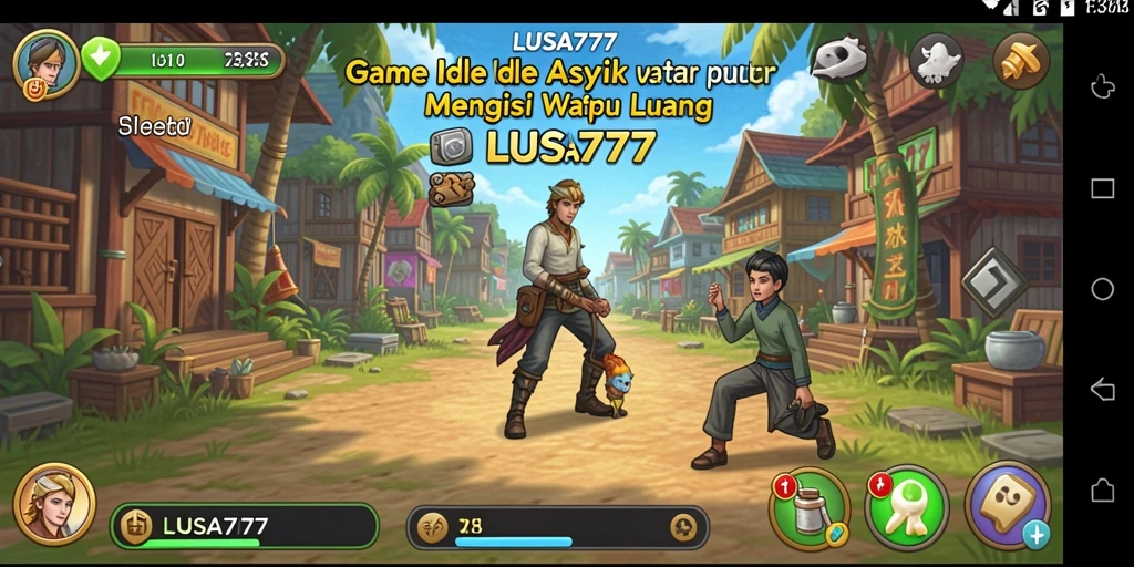 Tampilan gameplay <strong>LUSA777</strong> yang sederhana dan menarik.